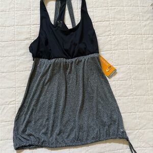 C9 by Champion Black and Gray Tank Top